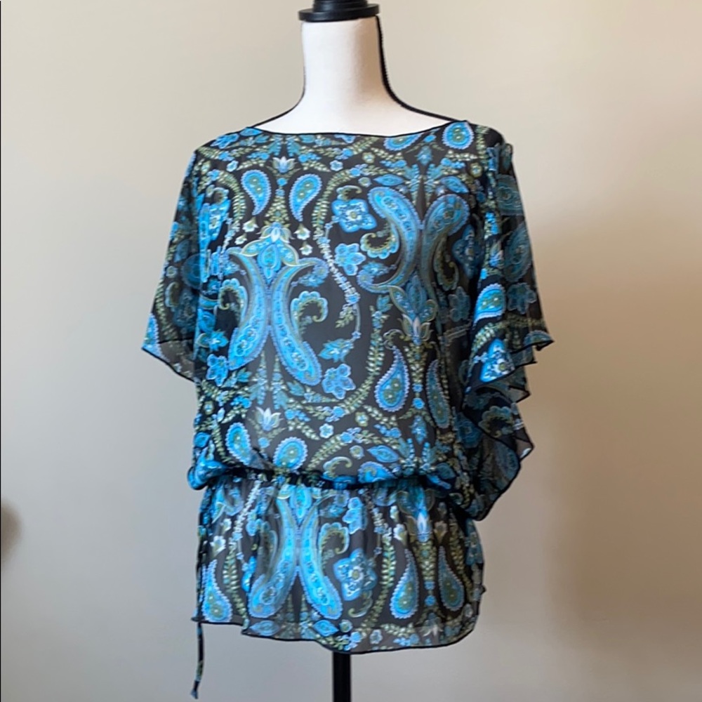 APT 9 Sheer blouse